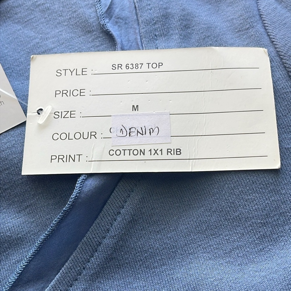 NWT Adini Cotton Short Sleeve Shirt NWT - Picture 4 of 4